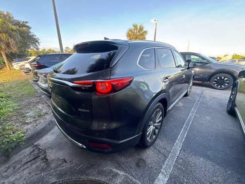 Machine Gray Metallic 2021 Mazda CX-9 Signature