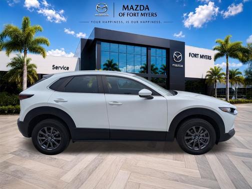 Snowflake White Pearl Mica 2023 Mazda CX-30 2.5 S