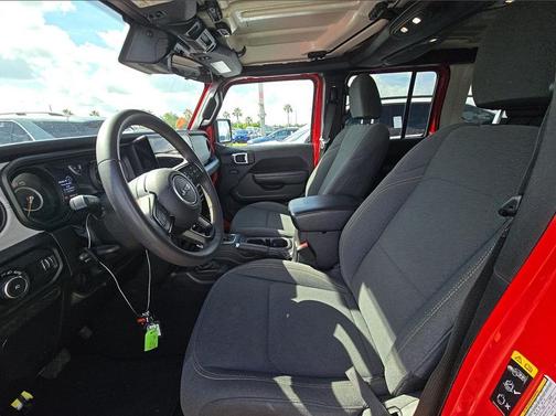 Firecracker Red Clearcoat 2024 Jeep Wrangler Sport S