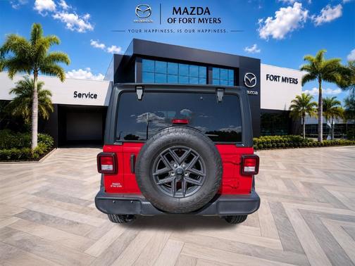 Firecracker Red Clearcoat 2024 Jeep Wrangler Sport S
