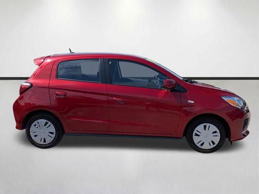 Infrared Metallic 2022 Mitsubishi Mirage ES