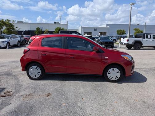 Infrared Metallic 2022 Mitsubishi Mirage ES