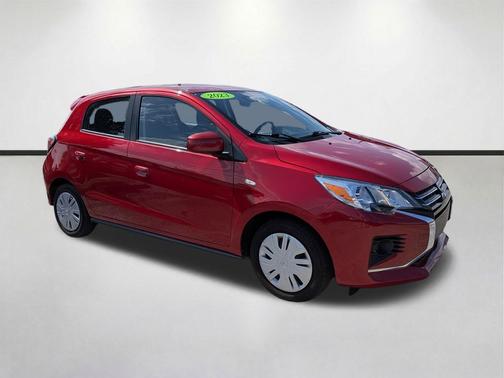 Infrared Metallic 2022 Mitsubishi Mirage ES
