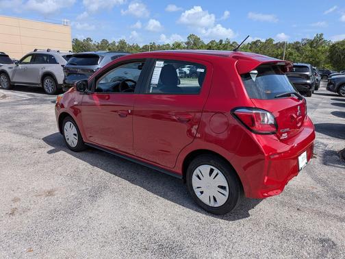 Infrared Metallic 2022 Mitsubishi Mirage ES