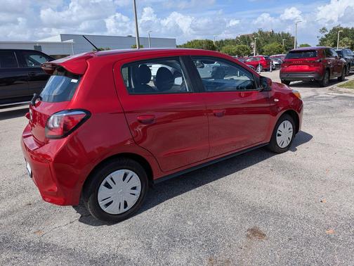 Infrared Metallic 2022 Mitsubishi Mirage ES