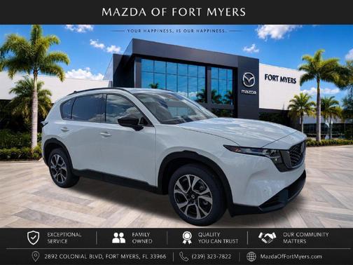 White Metallic 2026 Mazda CX-5 2.5 S Preferred Package