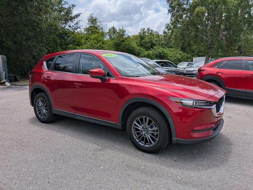 Soul Red Crystal Metallic 2021 Mazda CX-5 Touring