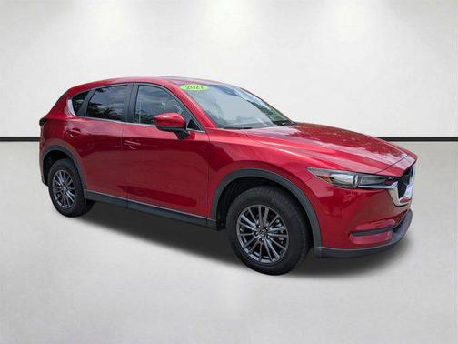 Soul Red Crystal Metallic 2021 Mazda CX-5 Touring
