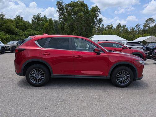 Soul Red Crystal Metallic 2021 Mazda CX-5 Touring