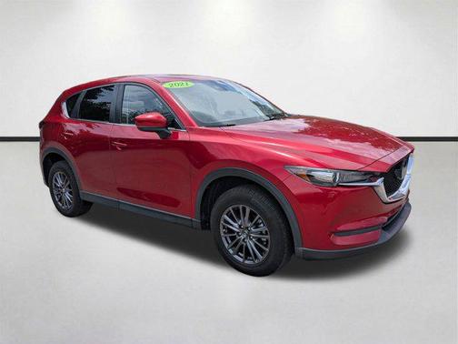 Soul Red Crystal Metallic 2021 Mazda CX-5 Touring