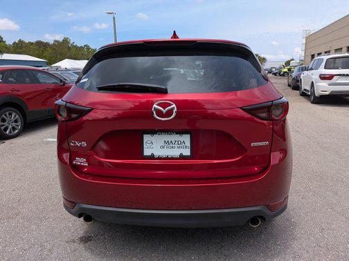 Soul Red Crystal Metallic 2021 Mazda CX-5 Touring