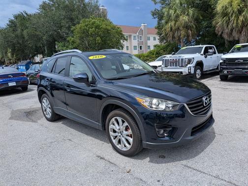 Deep Crystal Blue Mica 2016 Mazda CX-5 Grand Touring