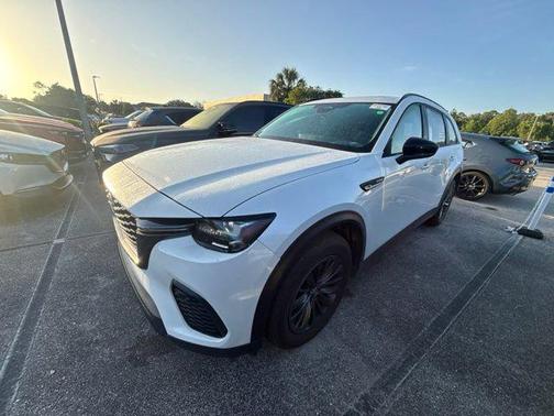 Rhodium White Premium 2025 Mazda CX-70 3.3 Turbo Preferred Package