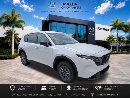 Rhodium White Metallic 2026 Mazda CX-5 2.5 S Select Package
