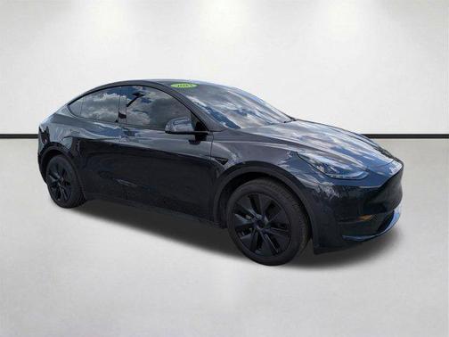 Stealth Grey 2025 Tesla Model Y Long Range Dual Motor Rear-Wheel Drive
