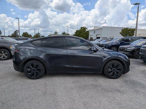 Stealth Grey 2025 Tesla Model Y Long Range Dual Motor Rear-Wheel Drive