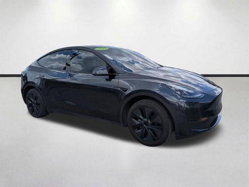 Stealth Grey 2025 Tesla Model Y Long Range Dual Motor Rear-Wheel Drive