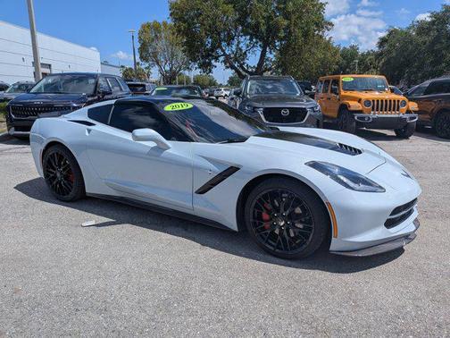 Ceramic Matrix Gray Metallic 2019 Chevrolet Corvette Stingray