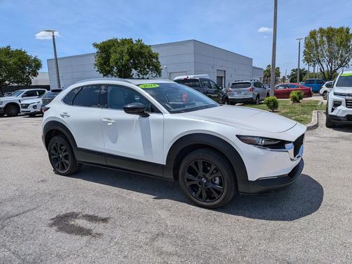 Snowflake White Pearl Mica 2024 Mazda CX-30 2.5 Turbo Premium Plus Package