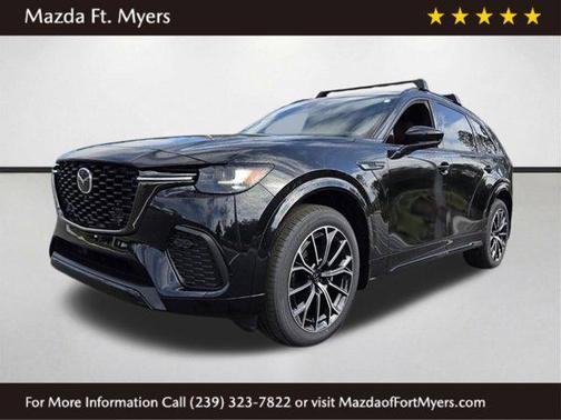 Jet Black Mica 2026 Mazda CX-70 3.3 Turbo S Premium