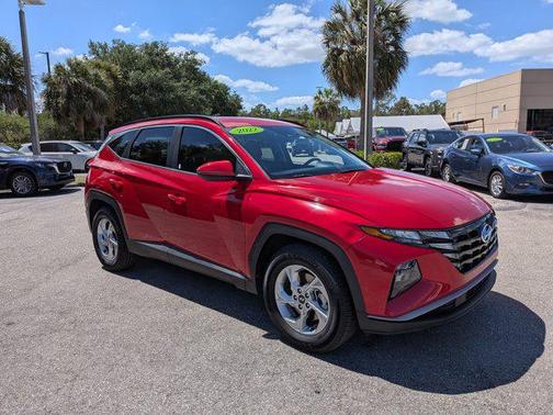 Calypso Red 2022 Hyundai TUCSON SEL