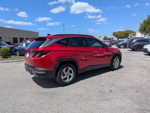 Calypso Red 2022 Hyundai TUCSON SEL