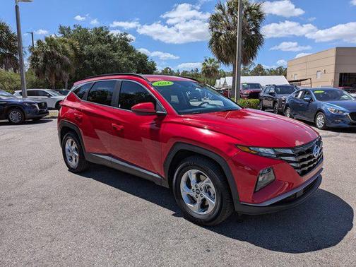 Calypso Red 2022 Hyundai TUCSON SEL