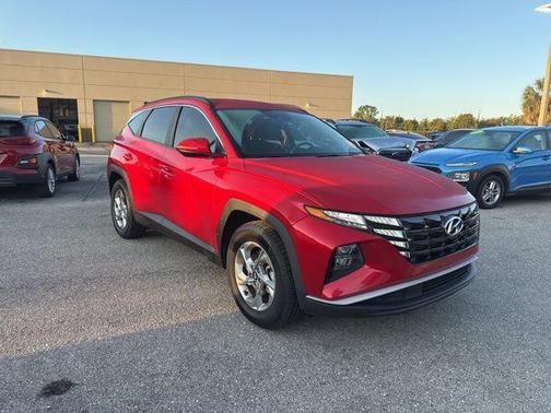 Calypso Red 2022 Hyundai TUCSON SEL