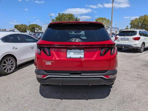 Calypso Red 2022 Hyundai TUCSON SEL