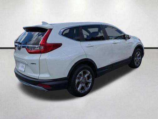 White Diamond Pearl 2017 Honda CR-V EX-L