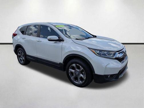 White Diamond Pearl 2017 Honda CR-V EX-L