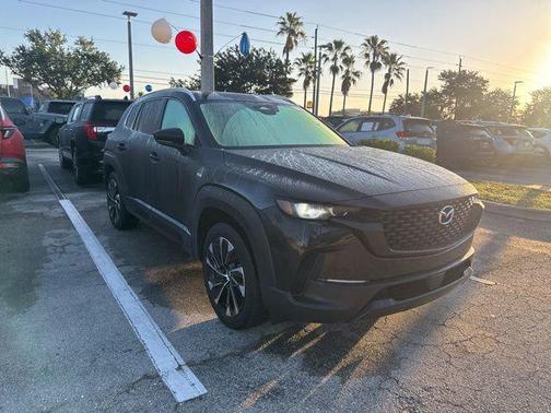 Jet Black Mica 2025 Mazda CX-50 Hybrid Premium Plus Package