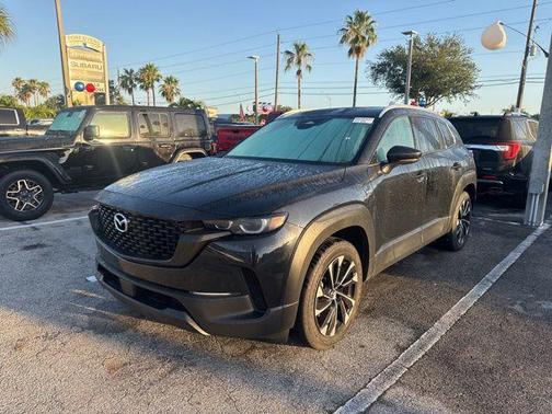 Jet Black Mica 2025 Mazda CX-50 Hybrid Premium Plus Package