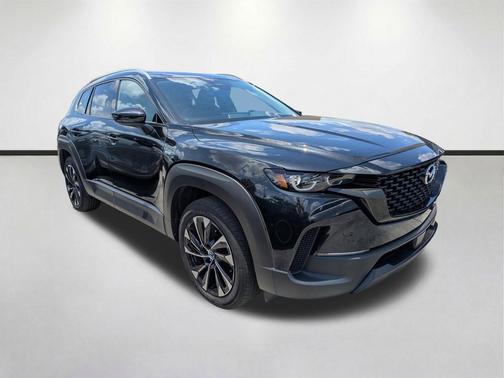 Jet Black Mica 2025 Mazda CX-50 Hybrid Premium Plus Package