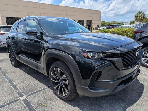 Jet Black Mica 2025 Mazda CX-50 Hybrid Premium Plus Package