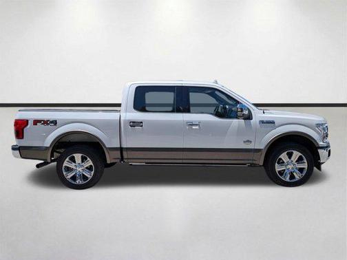 WHITE PLATINUM METALLIC TC 2019 Ford F-150 King Ranch