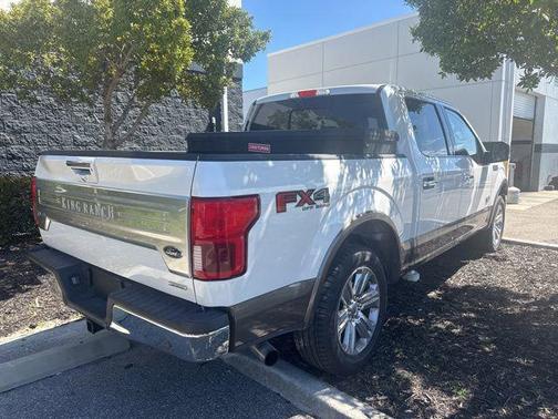 WHITE PLATINUM METALLIC TC 2019 Ford F-150 King Ranch
