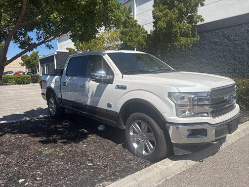 WHITE PLATINUM METALLIC TC 2019 Ford F-150 King Ranch