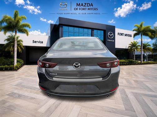 Machine Gray Metallic 2026 Mazda Mazda3 FWD w/Preferred Package