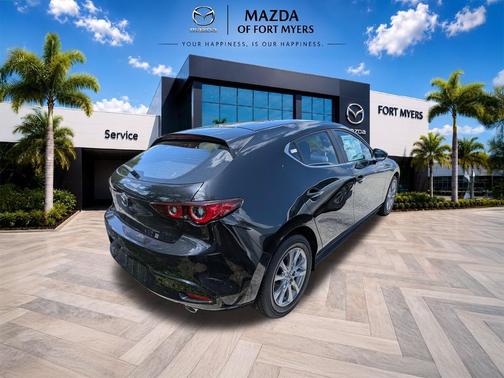 Jet Black Mica 2026 Mazda Mazda3 FWD w/Preferred Package