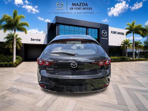 Jet Black Mica 2026 Mazda Mazda3 FWD w/Preferred Package