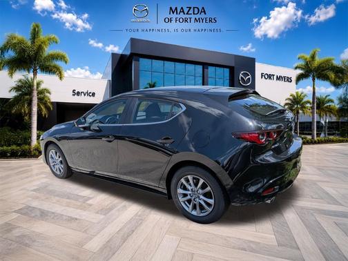 Jet Black Mica 2026 Mazda Mazda3 FWD w/Preferred Package