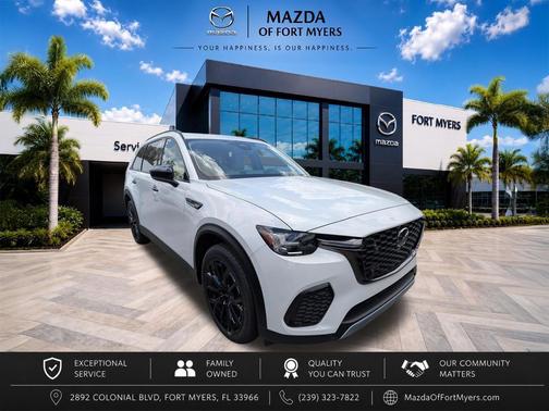 Rhodium White Premium 2026 Mazda CX-70 3.3 Turbo Premium