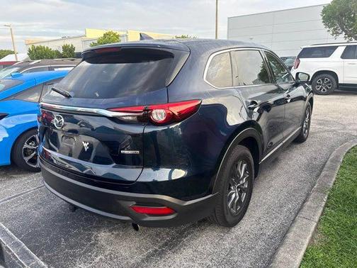 Deep Crystal Blue Mica 2022 Mazda CX-9 Touring