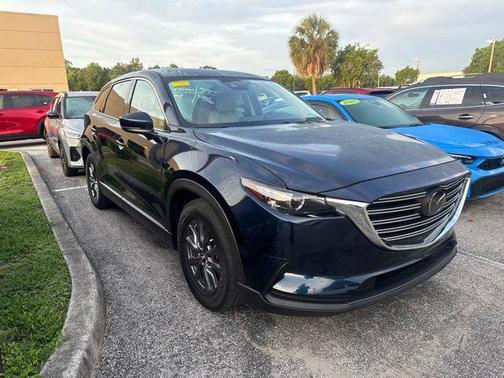 Deep Crystal Blue Mica 2022 Mazda CX-9 Touring