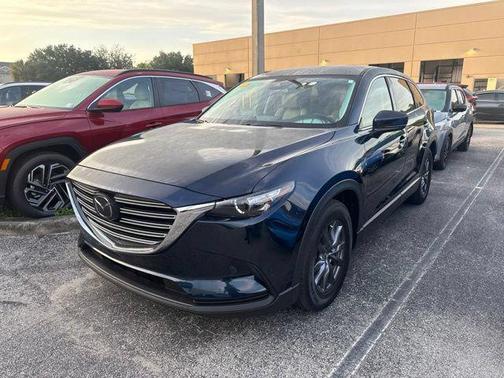 Deep Crystal Blue Mica 2022 Mazda CX-9 Touring