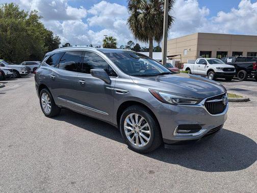Satin Steel Metallic 2018 Buick Enclave Premium
