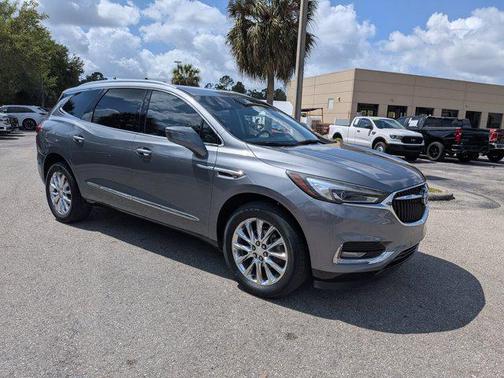 Satin Steel Metallic 2018 Buick Enclave Premium