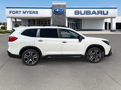 Crystal White Pearl 2025 Subaru Ascent Touring 7-Passenger
