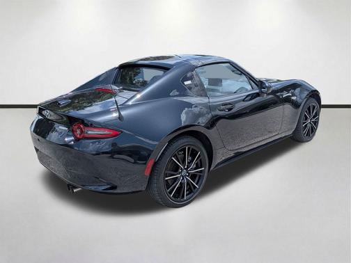 Jet Black Mica 2024 Mazda MX-5 Miata RF Grand Touring